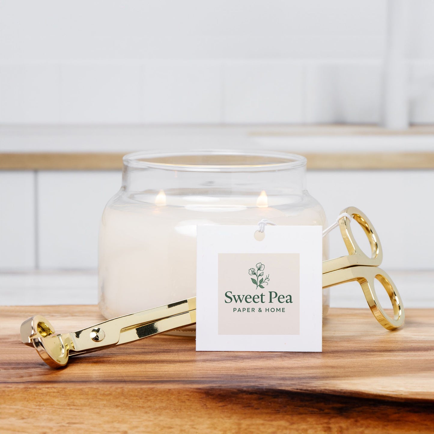 Kerzendocht-Schneider | Gold, Silber oder Schwarz | Personalisiertes Kerzenzubehör als Geschenk