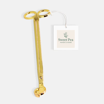 Kerzendocht-Schneider | Gold, Silber oder Schwarz | Personalisiertes Kerzenzubehör als Geschenk