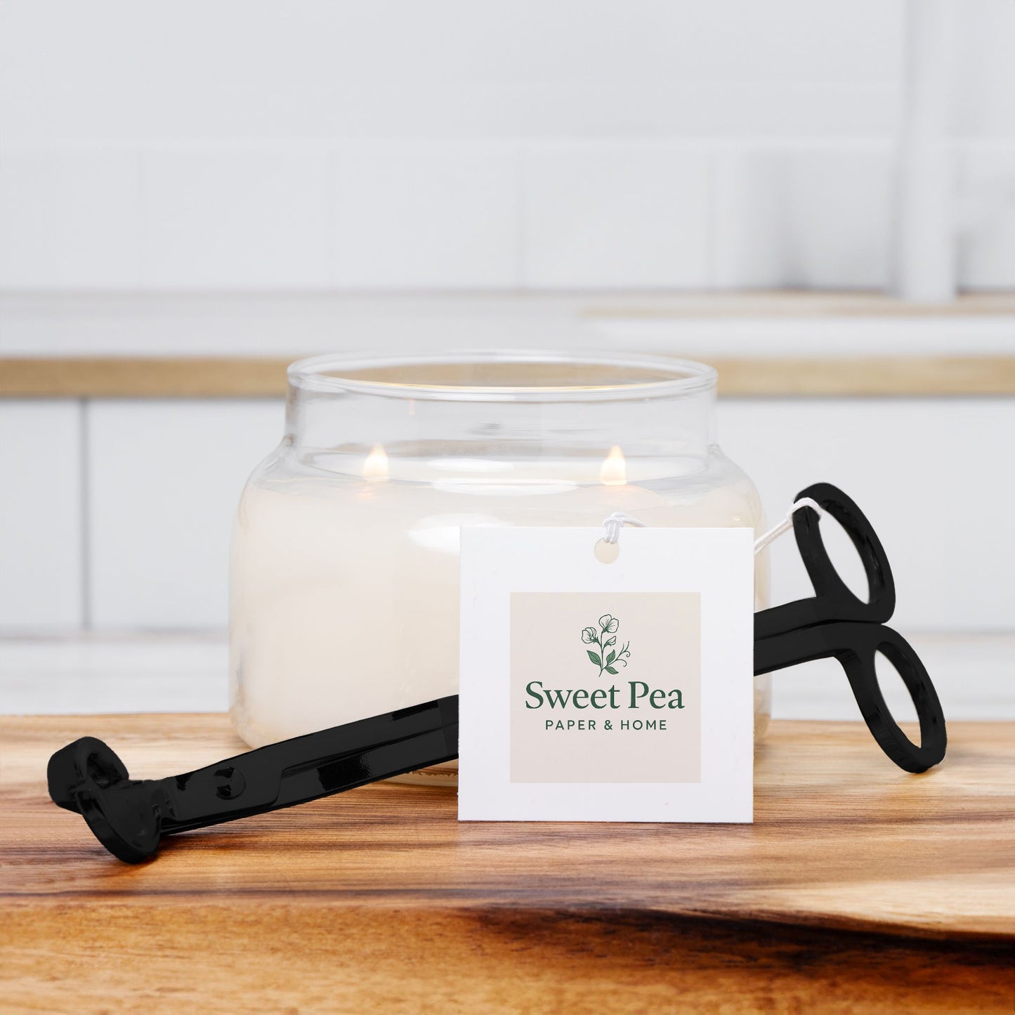 Kerzendocht-Schneider | Gold, Silber oder Schwarz | Personalisiertes Kerzenzubehör als Geschenk