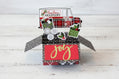 Handmade 3D Pop-Up Christmas Card | One of a Kind