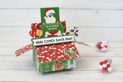 Handmade 3D Pop-Up Christmas Card | One of a Kind