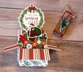 Handmade 3D Pop-Up Christmas Card | Gift Card Holder