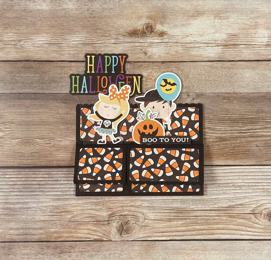 Handmade 3D Pop-Up Halloween Card | One of a Kind