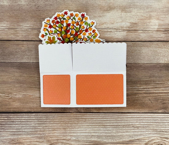 Handmade 3D Pop-Up Thanksgiving Card | One of a Kind