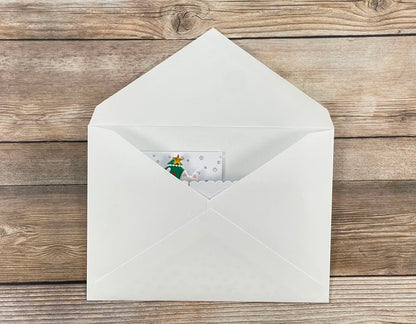 Handmade 3D Pop-Up Christmas Card | One of a Kind