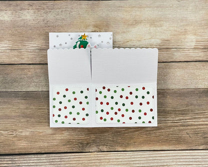 Handmade 3D Pop-Up Christmas Card | One of a Kind
