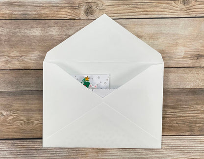 Handmade 3D Pop-Up Christmas Card | One of a Kind