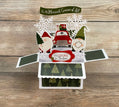 Handmade 3D Pop-Up Christmas Card | Gift Card Holder