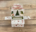 Handmade 3D Pop-Up Christmas Card | One of a Kind