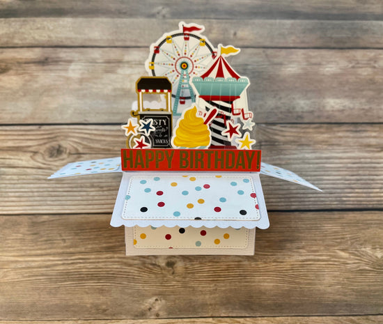 Handmade 3D Pop-Up Birthday Card | One of a Kind