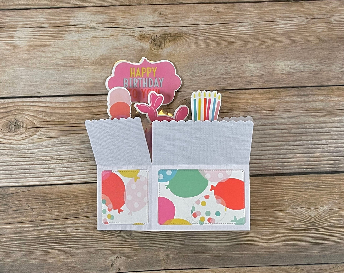Handmade 3D Pop-Up Birthday Card | One of a Kind