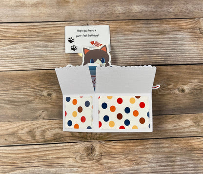 Handmade 3D Pop-Up Birthday Card | One of a Kind