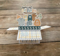 Handgemachte 3D Pop-Up Babykarte | Einzigartig