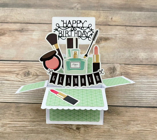 Handmade 3D Pop-Up Birthday Card | Gift Card Holder
