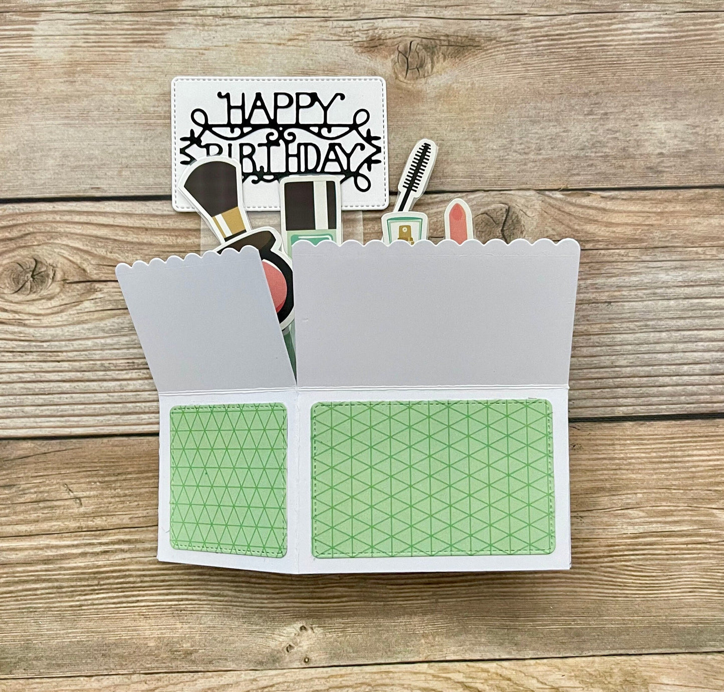 Handmade 3D Pop-Up Birthday Card | Gift Card Holder