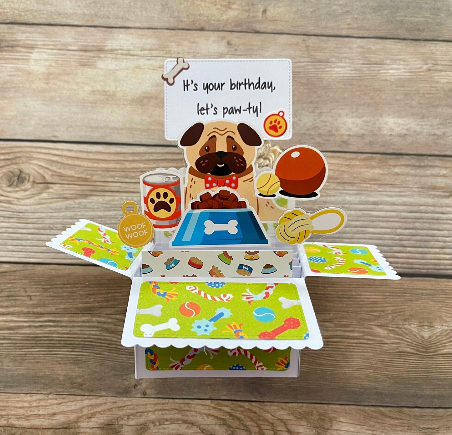 Handmade 3D Pop-Up Birthday Card | One of a Kind