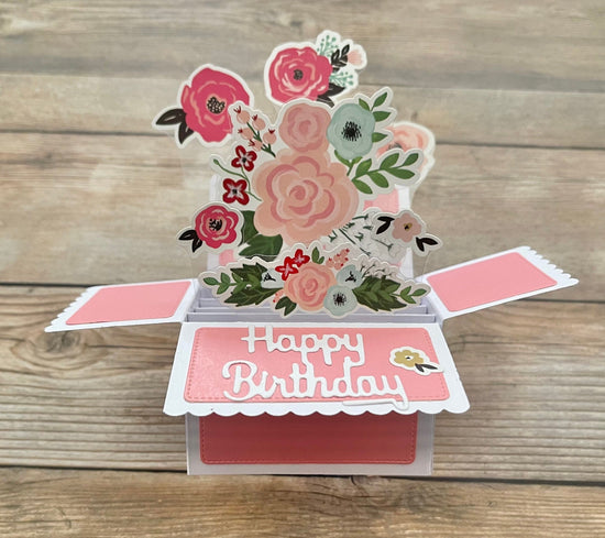 Handmade 3D Pop-Up Birthday Card | One of a Kind