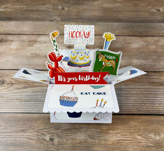Tarjeta de Cumpleaños 3D Pop-Up Hecha a Mano | Única en su Clase