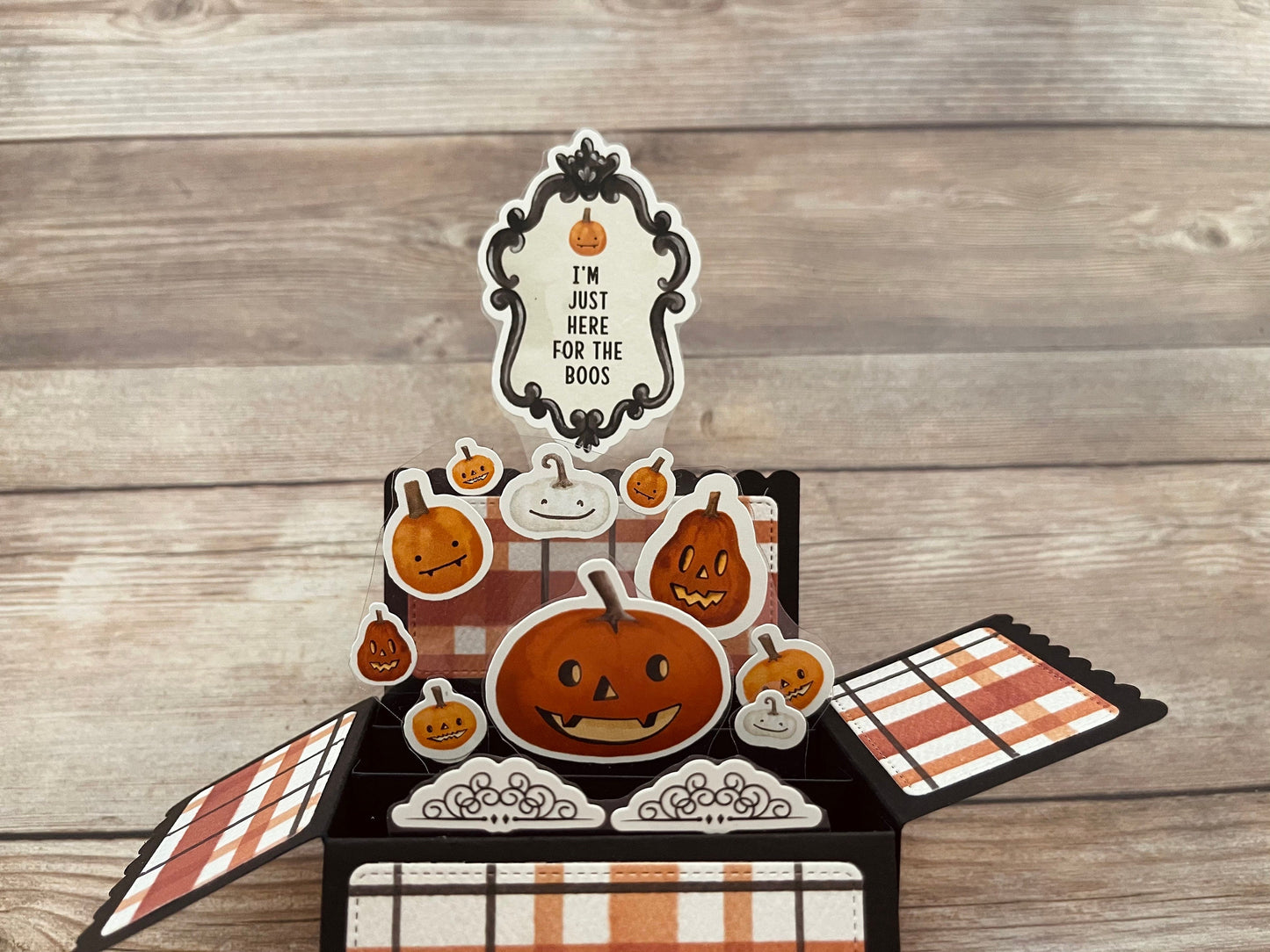Handmade 3D Pop-Up Halloween Card | Gift Card Holder