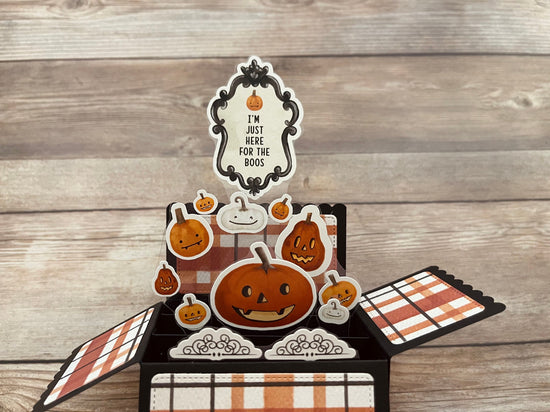 Handmade 3D Pop-Up Halloween Card | Gift Card Holder