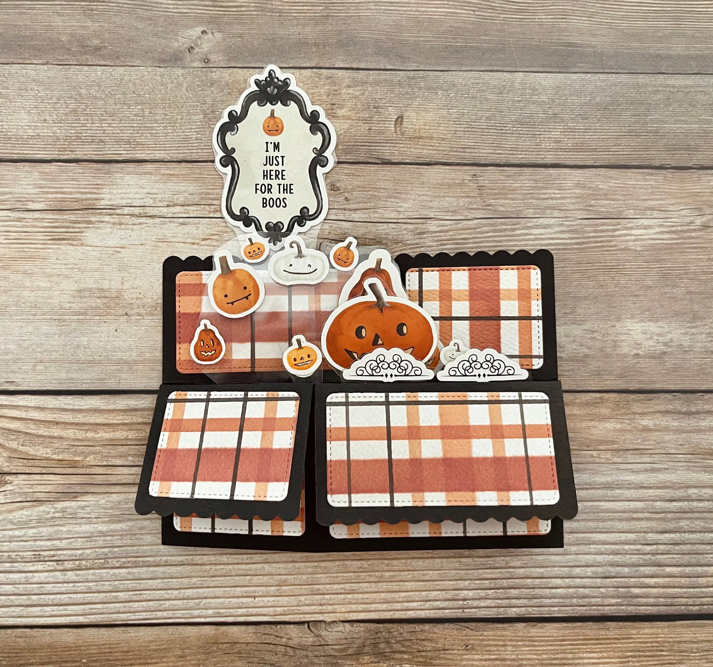 Handmade 3D Pop-Up Halloween Card | Gift Card Holder
