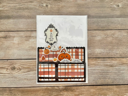 Handmade 3D Pop-Up Halloween Card | Gift Card Holder