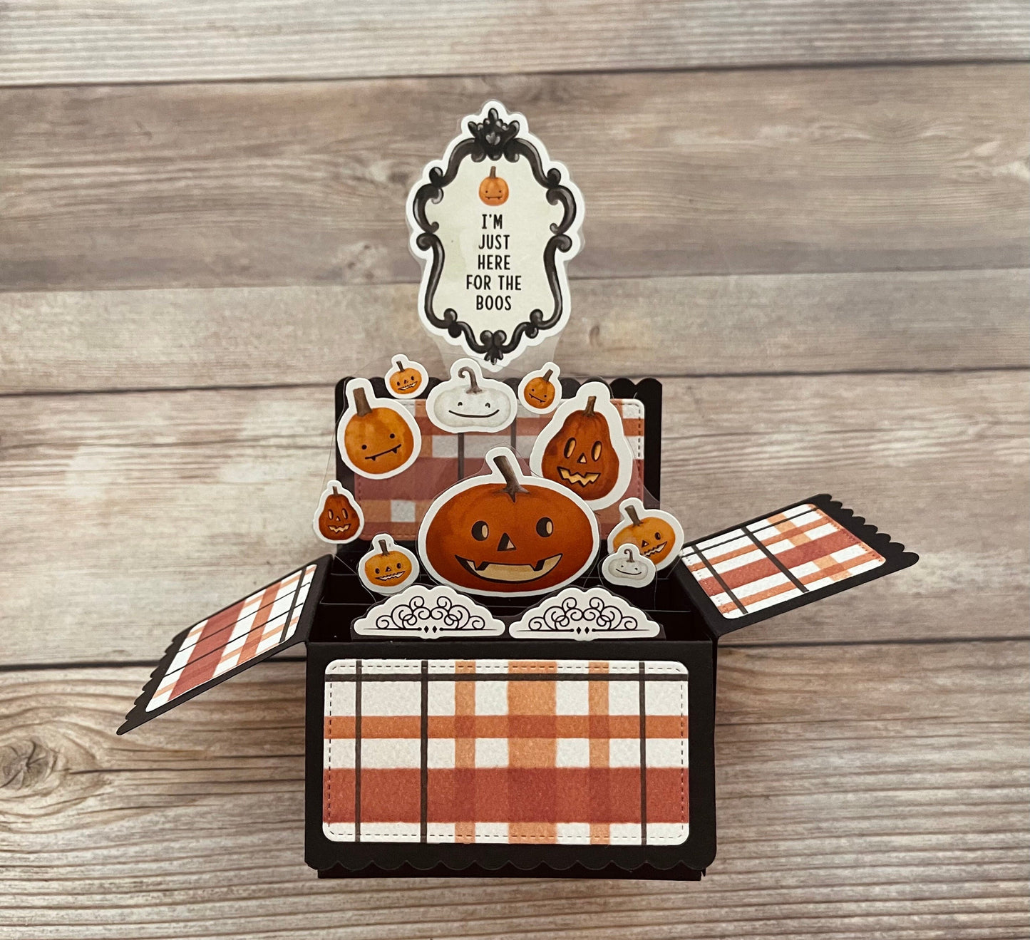 Handmade 3D Pop-Up Halloween Card | Gift Card Holder