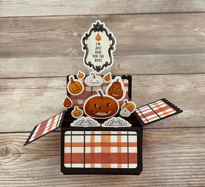 Handmade 3D Pop-Up Halloween Card | Gift Card Holder