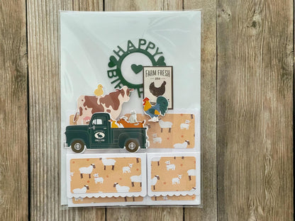 Handmade 3D Pop-Up Birthday Card | One of a Kind