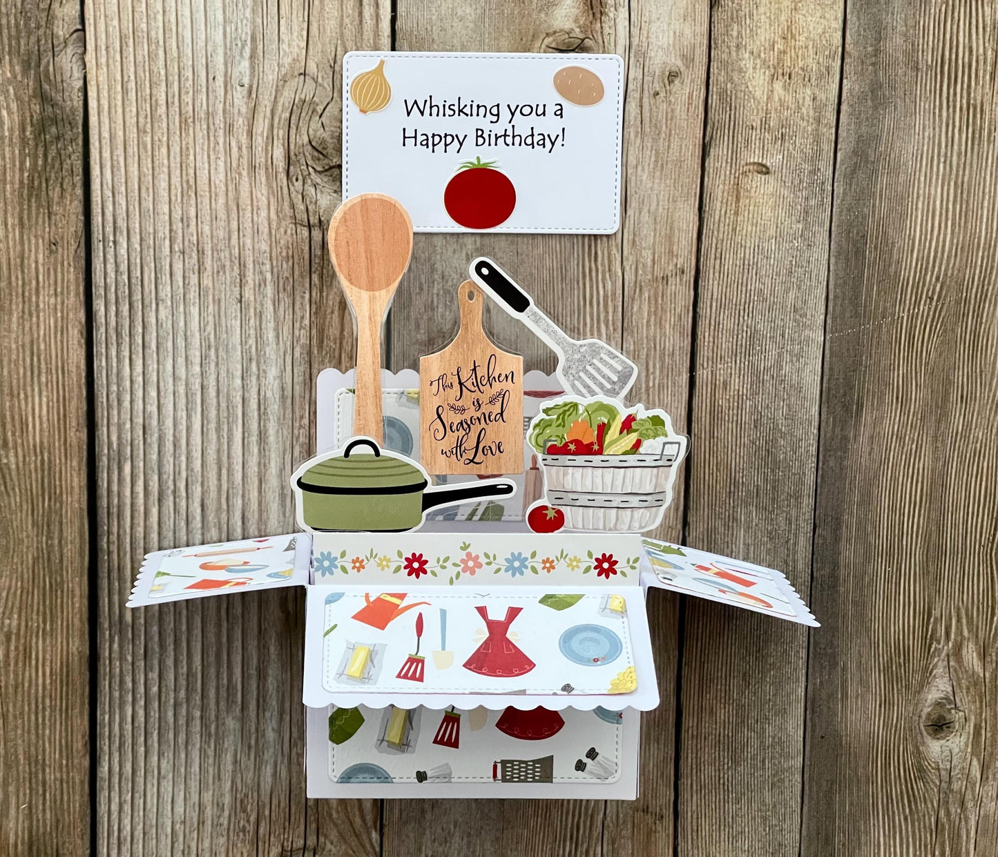 Handmade 3D Pop-Up Birthday Card | One of a Kind